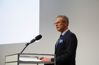 Begrüßung durch Dr. Gert Bruckner, Geschäftsführender Vorsitzender der Danner-Stiftung